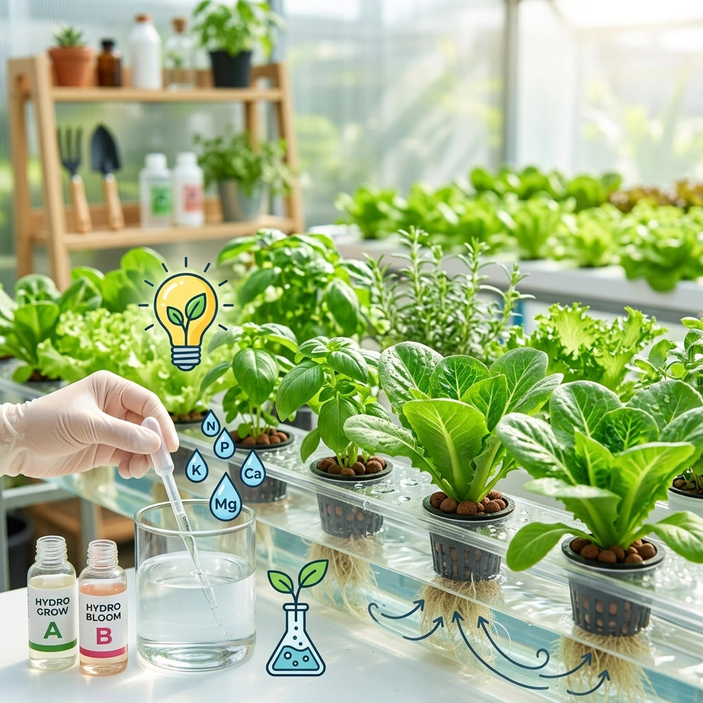 Hydroponic Nutrients 101: Feeding Your Plants for Success