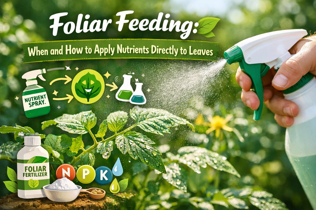 Foliar Feeding: When and How to Apply Nutrients Directly to Leaves