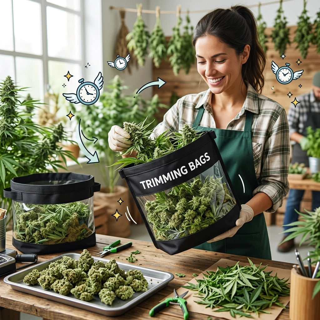 Trimming Bags: How to Save Hours on Your Next Harvest