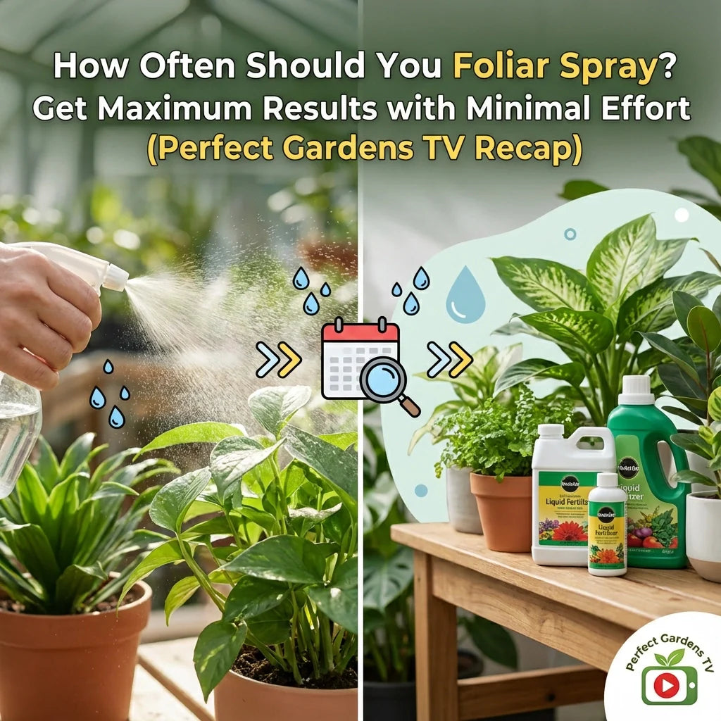 How Often Should You Foliar Spray? Get Maximum Results with Minimal Effort