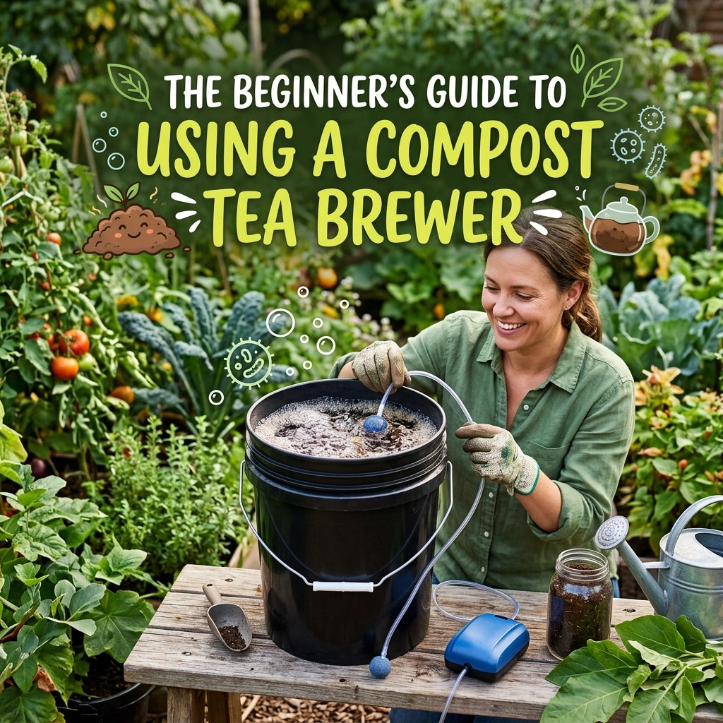 The Beginner’s Guide to Using a Compost Tea Brewer