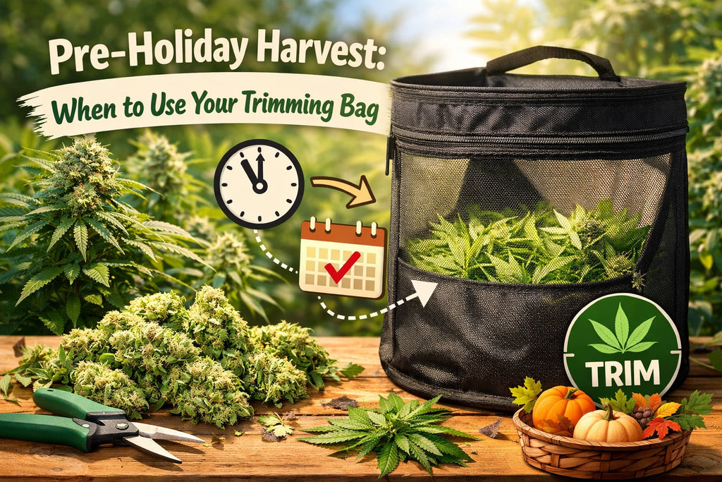 Pre-Holiday Harvest: When to Use Your Trimming Bag
