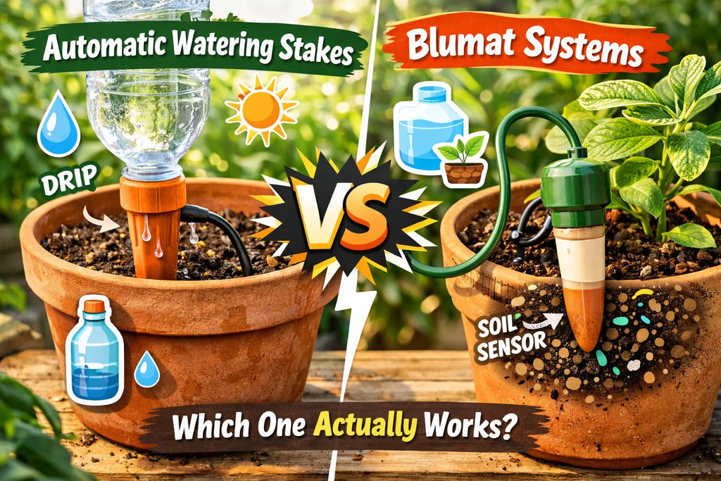 Automatic Watering Stakes vs. Blumat Systems: Which One Actually Works?