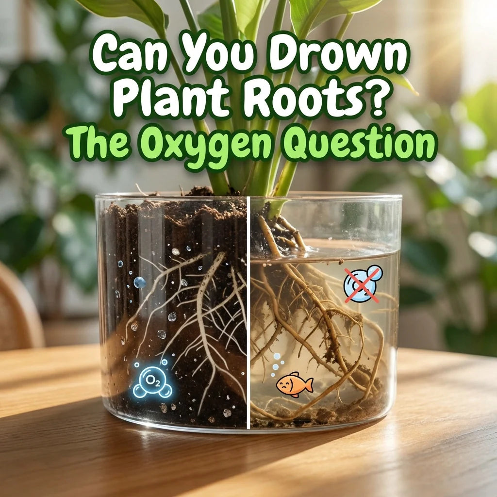 Can You Drown Plant Roots? The Oxygen Question