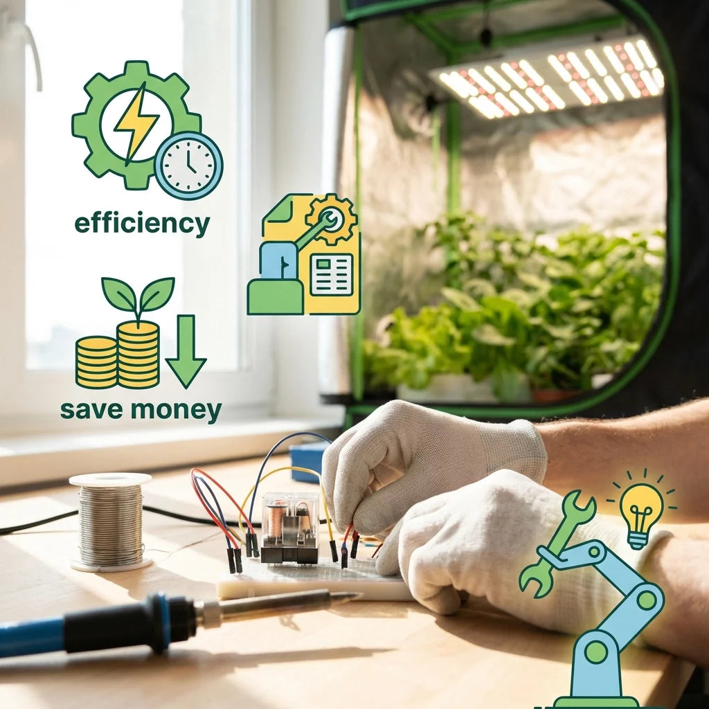 DIY Grow Room Lighting Relays: Save Money, Boost Efficiency