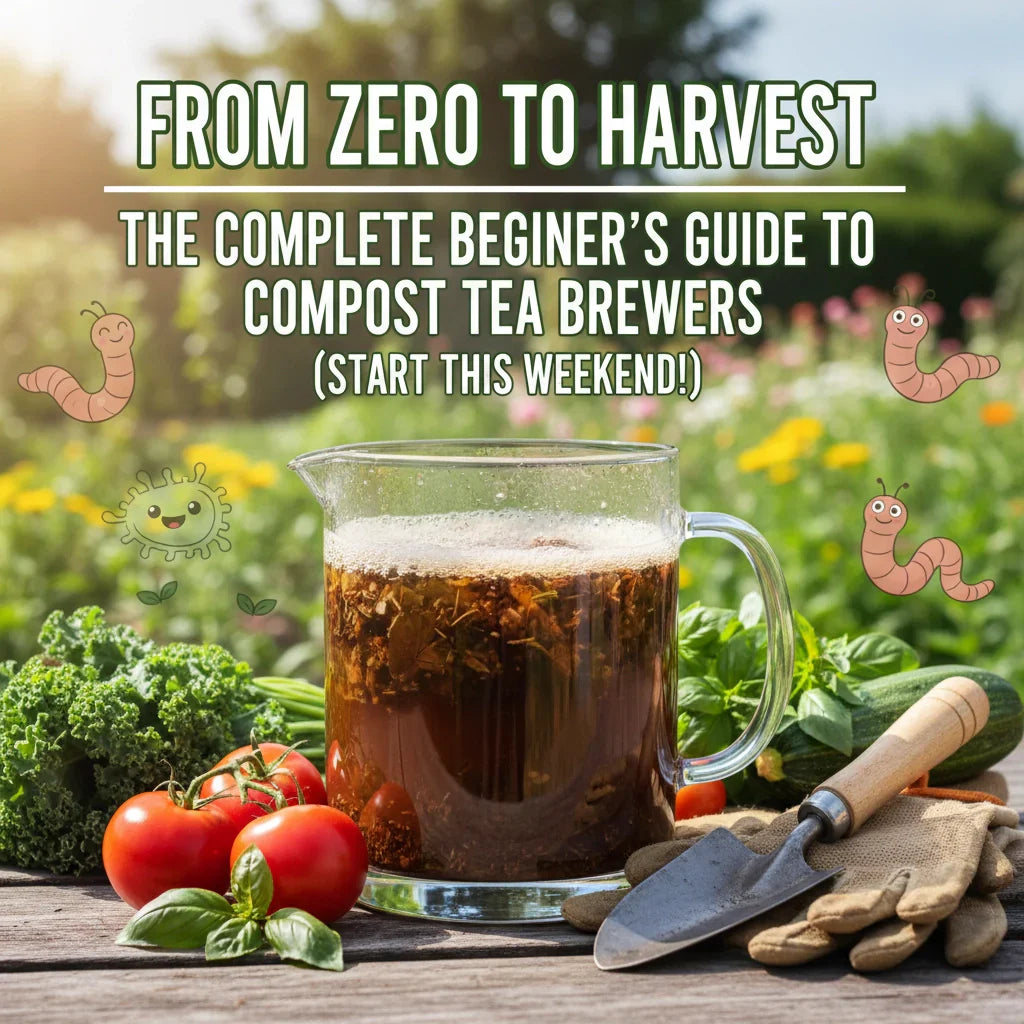 From Zero to Harvest: The Complete Beginner's Guide to Compost Tea Brewers (Start This Weekend)