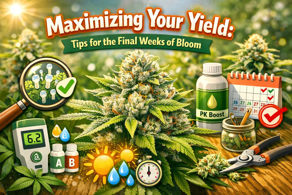 Maximizing Your Yield: Tips for the Final Weeks of Bloom