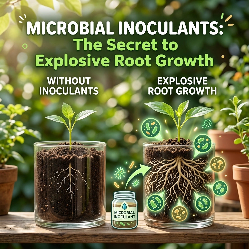 Microbial Inoculants: The Secret to Explosive Root Growth
