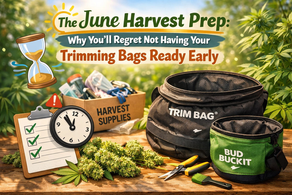 The June Harvest Prep: Why You’ll Regret Not Having Your Trimming Bags Ready Early