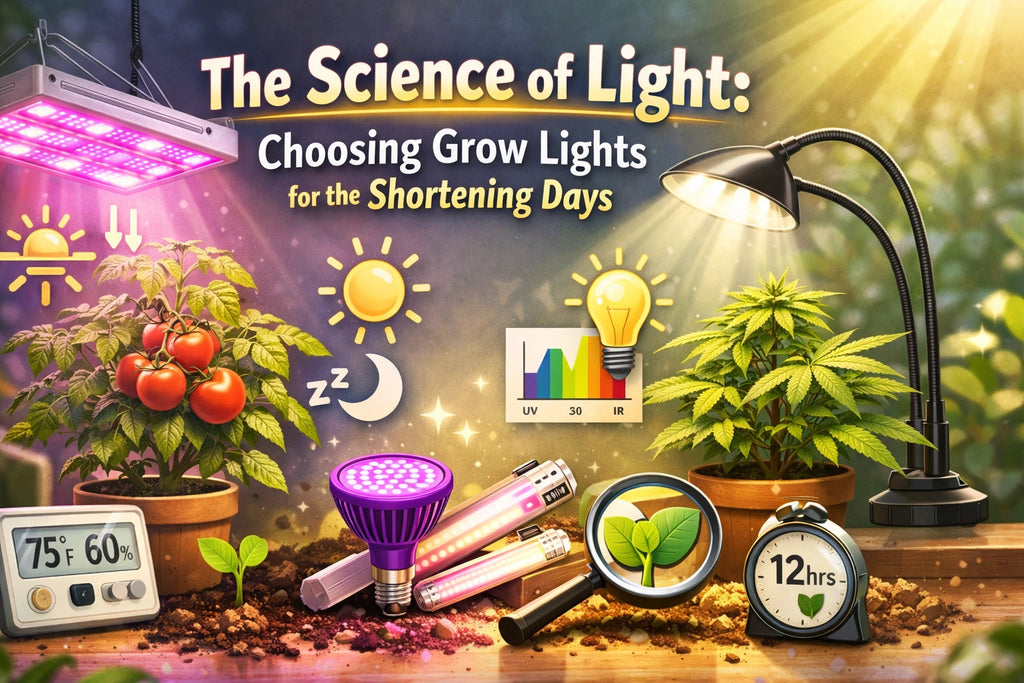 The Science of Light: Choosing Grow Lights for the Shortening Days