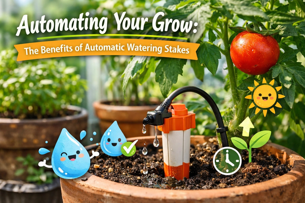Automating Your Grow: The Benefits of Automatic Watering Stakes