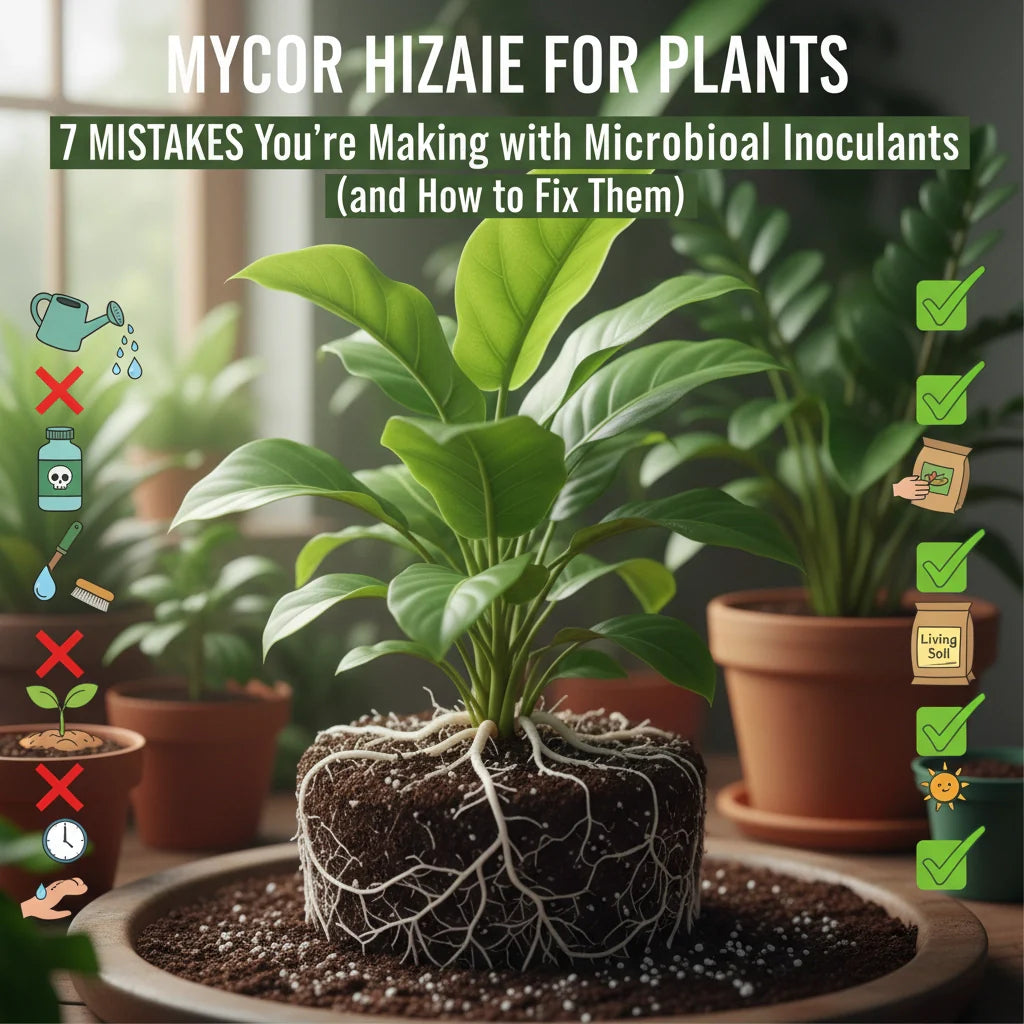 Mycorrhizae for Plants: 7 Mistakes You're Making with Microbial Inoculant (and How to Fix Them)