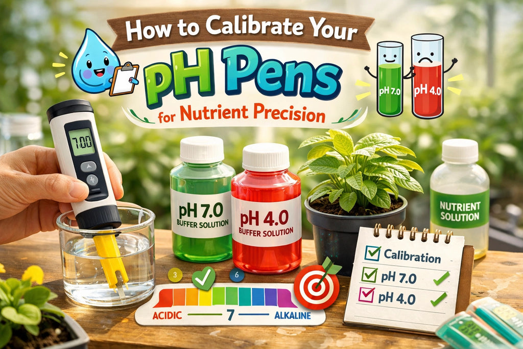 How to Calibrate Your pH Pens for Nutrient Precision