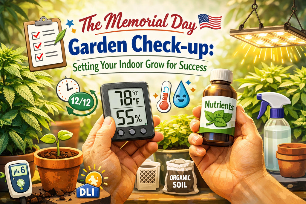 The Memorial Day Garden Check-up: Setting Your Indoor Grow for Success