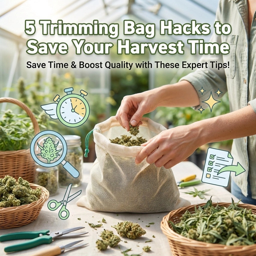 5 Trimming Bag Hacks to Save Your Harvest Time