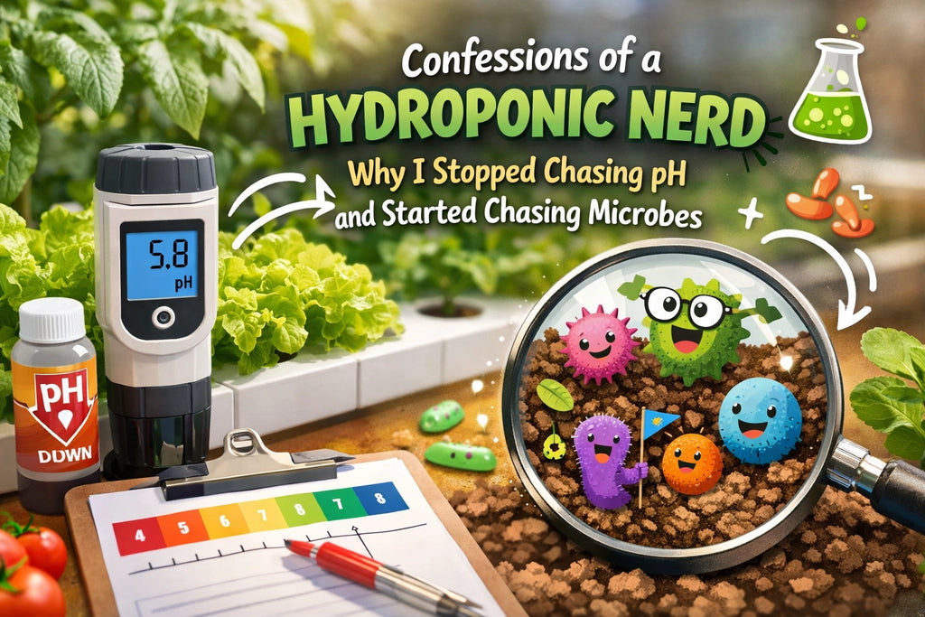 Confessions of a Hydroponic Nerd: Why I Stopped Chasing pH and Started Chasing Microbes