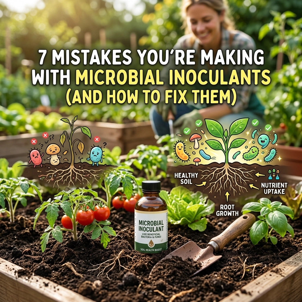 7 Mistakes You’re Making with Microbial Inoculants (and How to Fix Them)