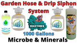 Garden Hose and Drip Siphon System