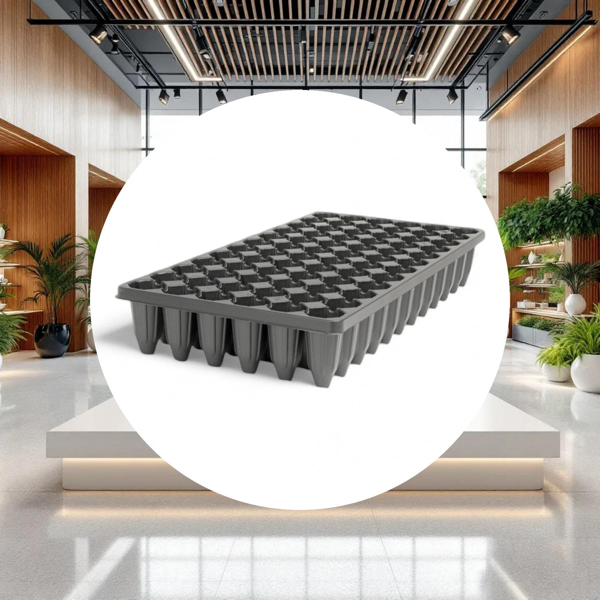 X-Deep Premium Seedling Plug Tray 72 Cell USA (10in x 20in) - Image 4