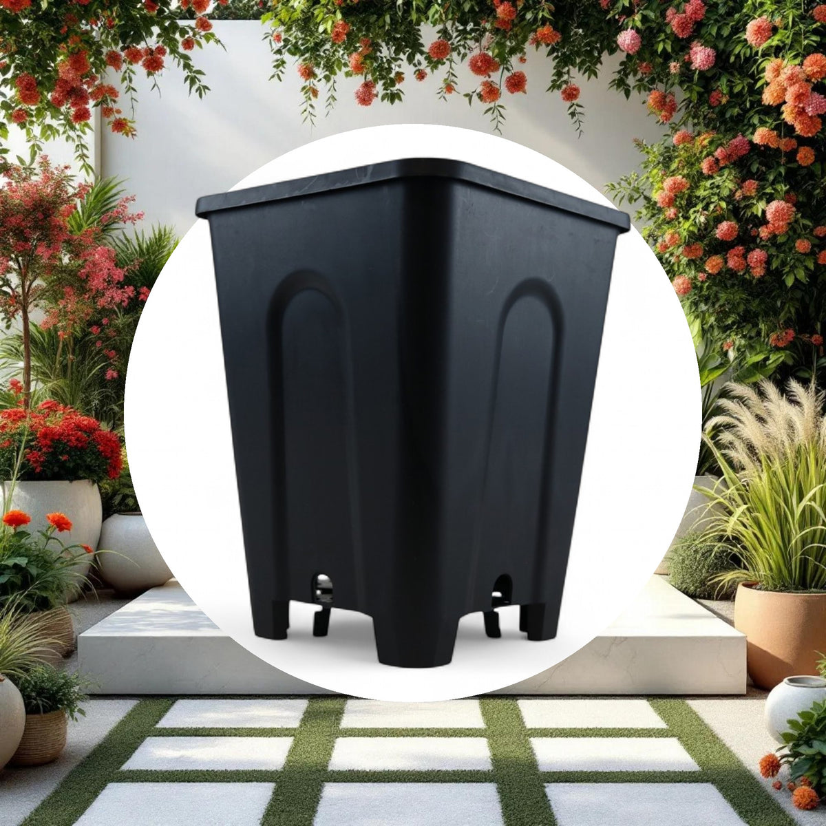 2 Gallon Square Heavy Duty Injection Pot with Elevator - Image 2