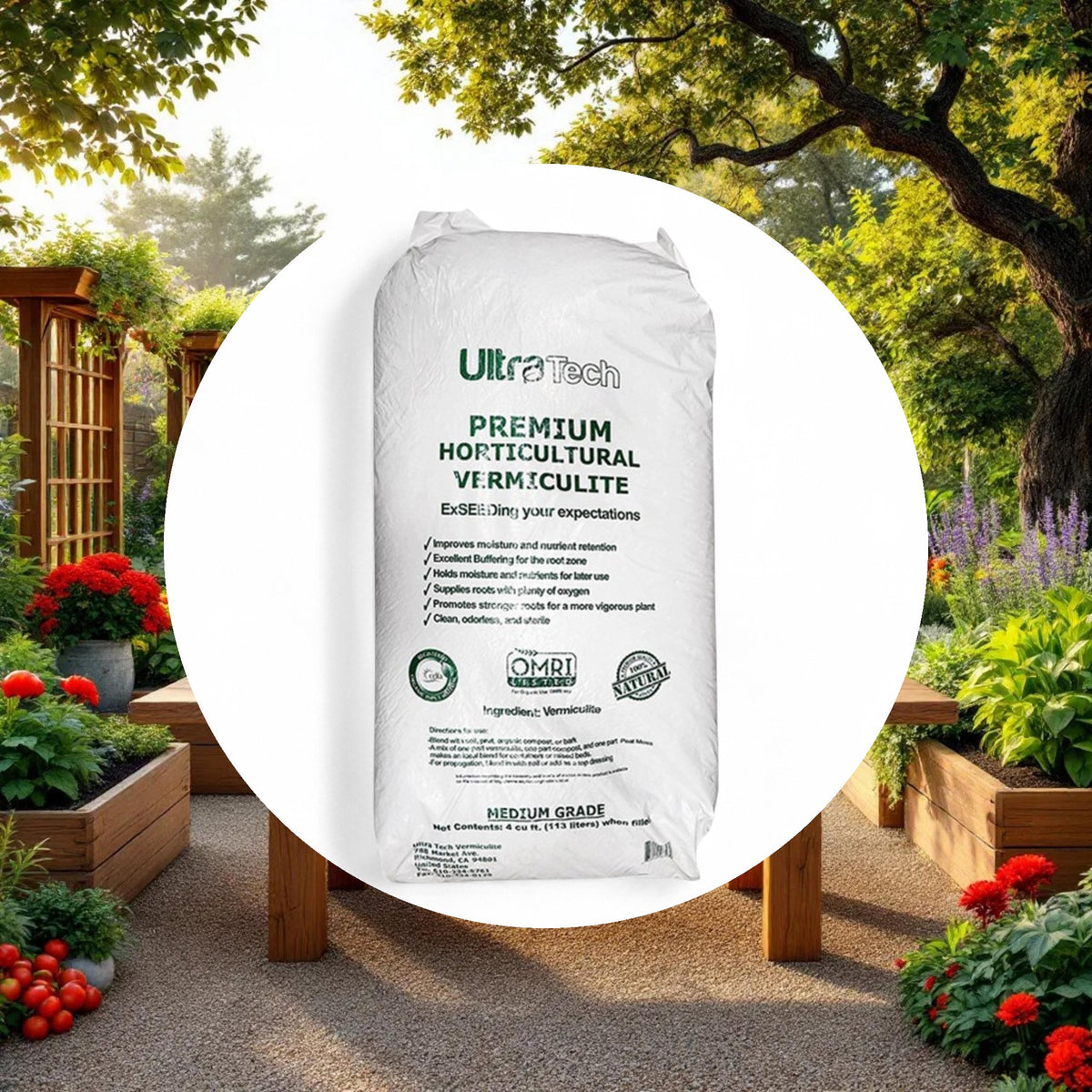 Vermiculite Medium Grade Bag 4 Cubic Feet - Image 5