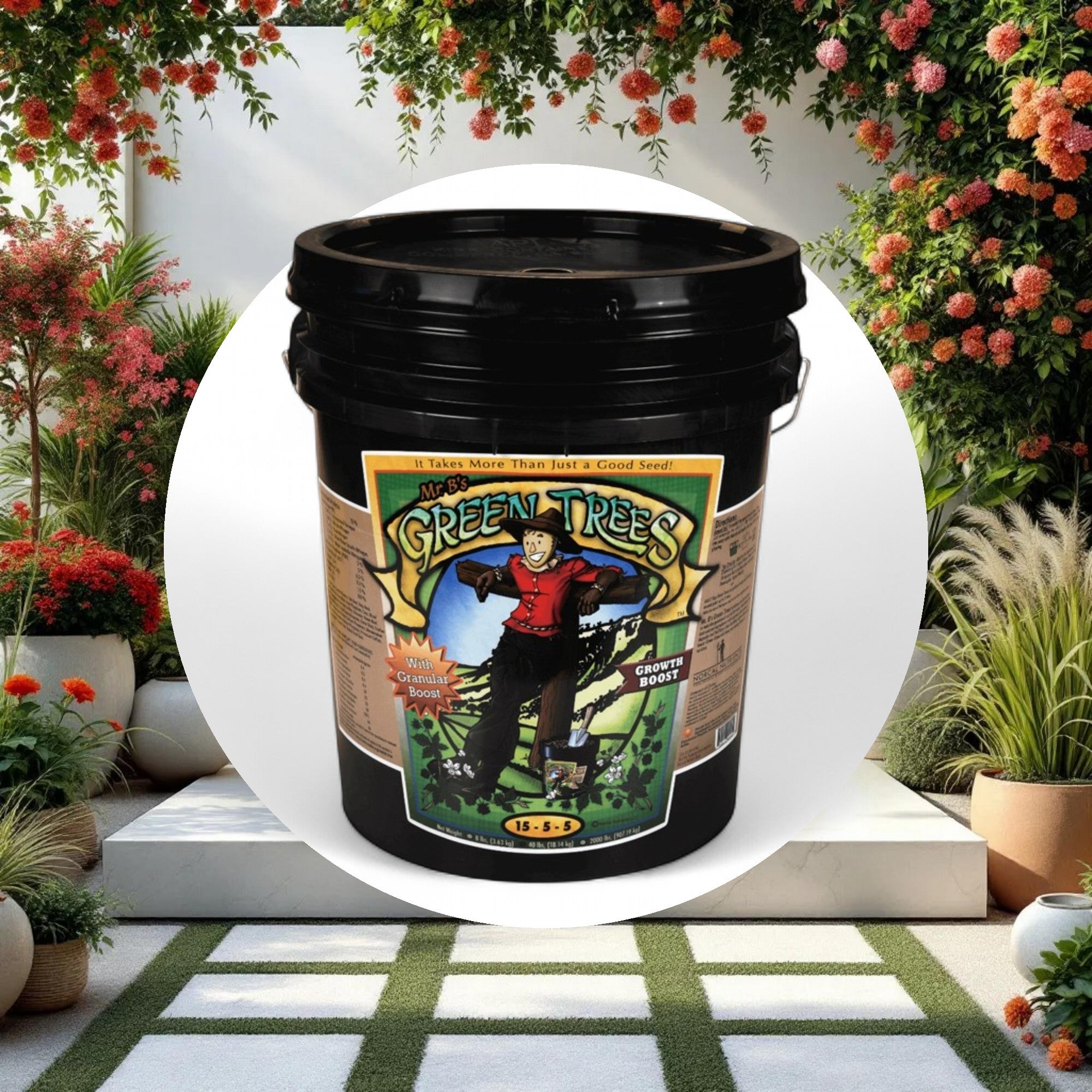 Mr. B's Green Trees Growth Boost 40lbs 5 Gallon - Image 2