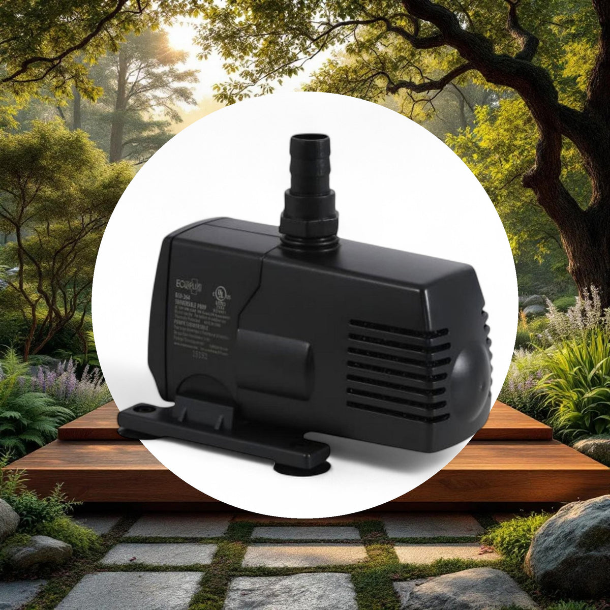 EcoPlus Eco 264 Fixed Flow Submersible/Inline Pump 290GPH - Image 5
