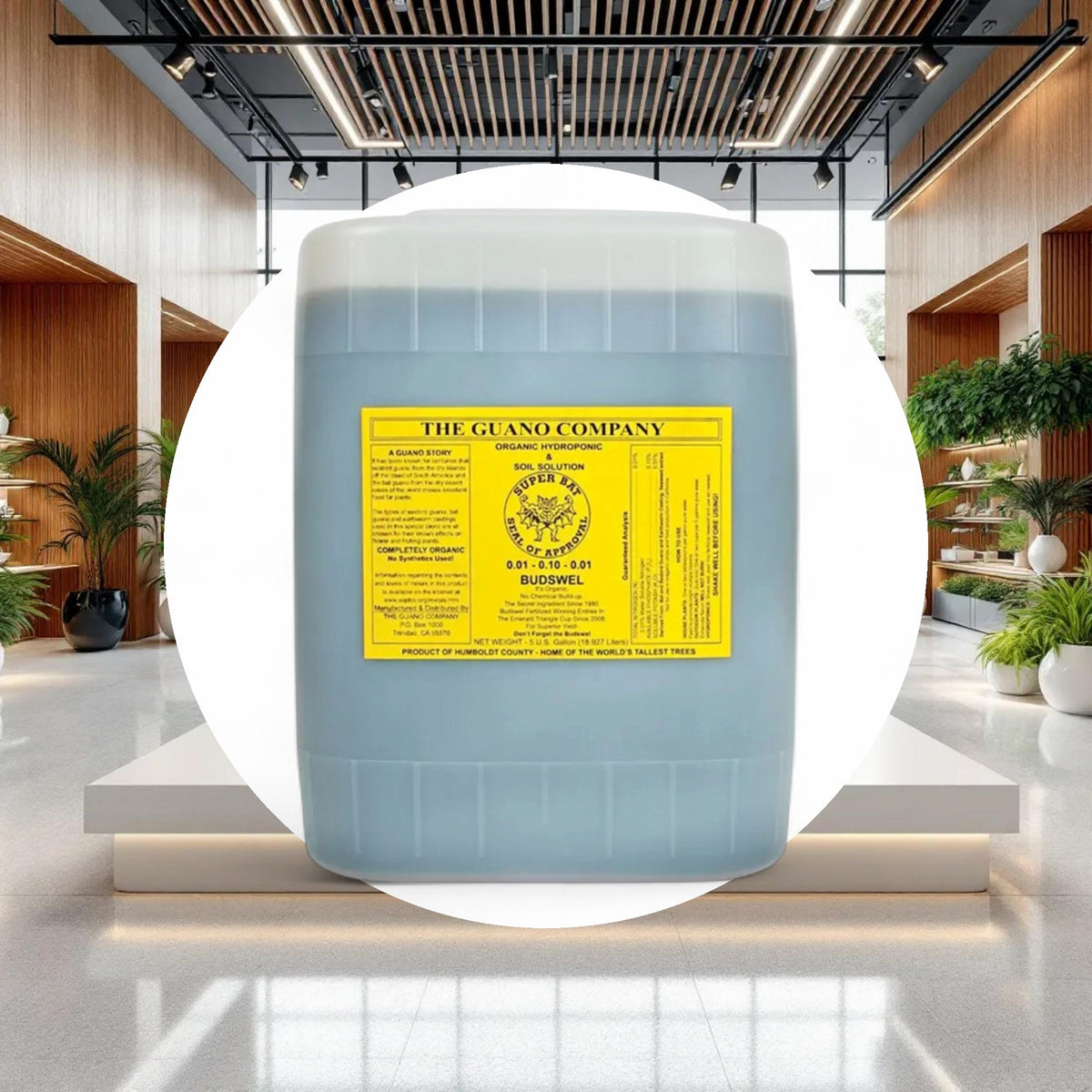 Budswel Liquid Natural 5 Gallon (CA ONLY) - Image 3