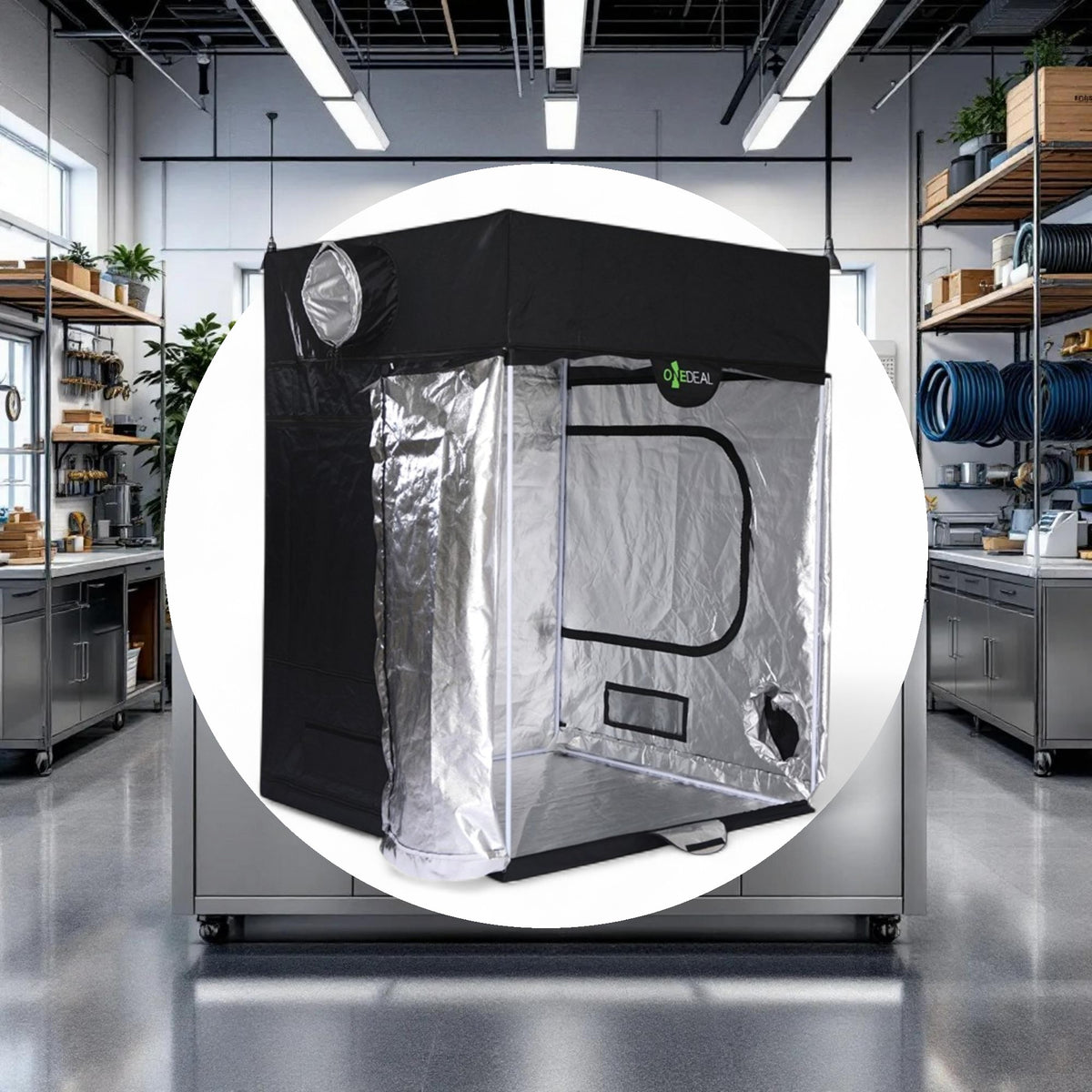 OneDeal Grow Tent 5ft x 5ft x 6.5ft - Image 3