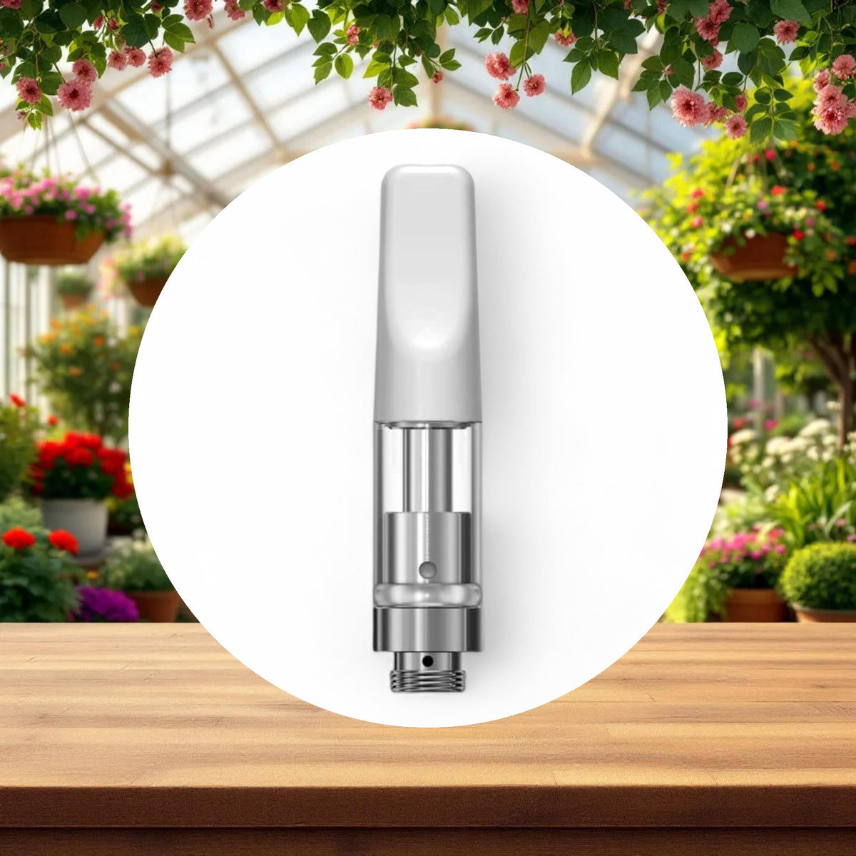 .5ml White Ceramic Cartridge w/ 1.6mm inlet (100-pack) - Image 3