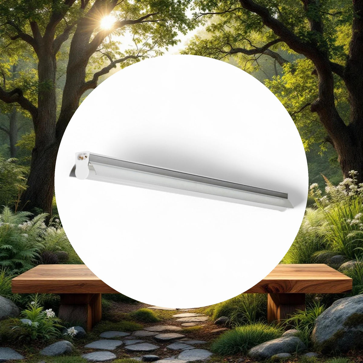 Lightech T5 LED Grow Light w/ Reflector 4ft 28w 6500k - Image 5