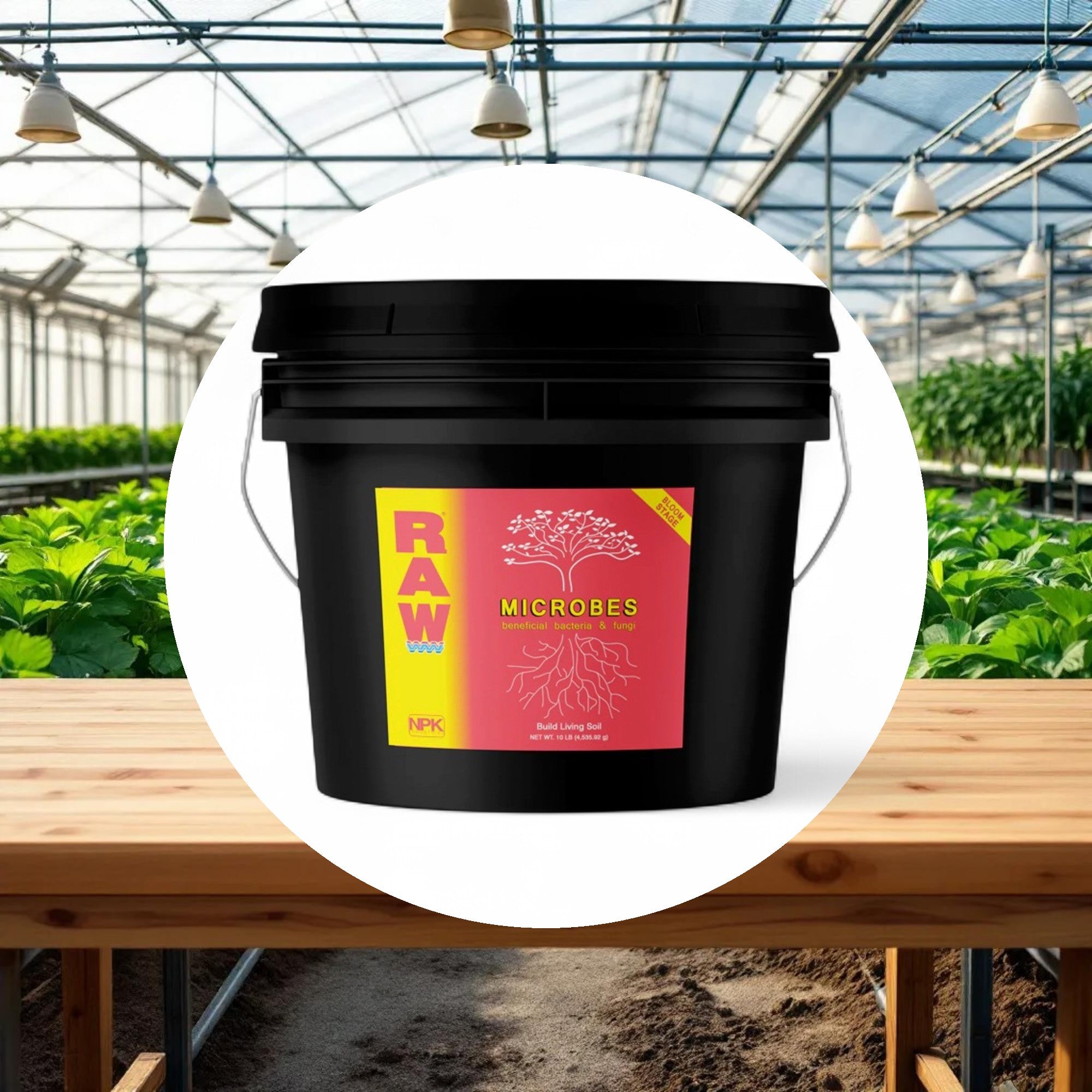 NPK RAW Microbes Bloom Stage 10lbs - Image 2