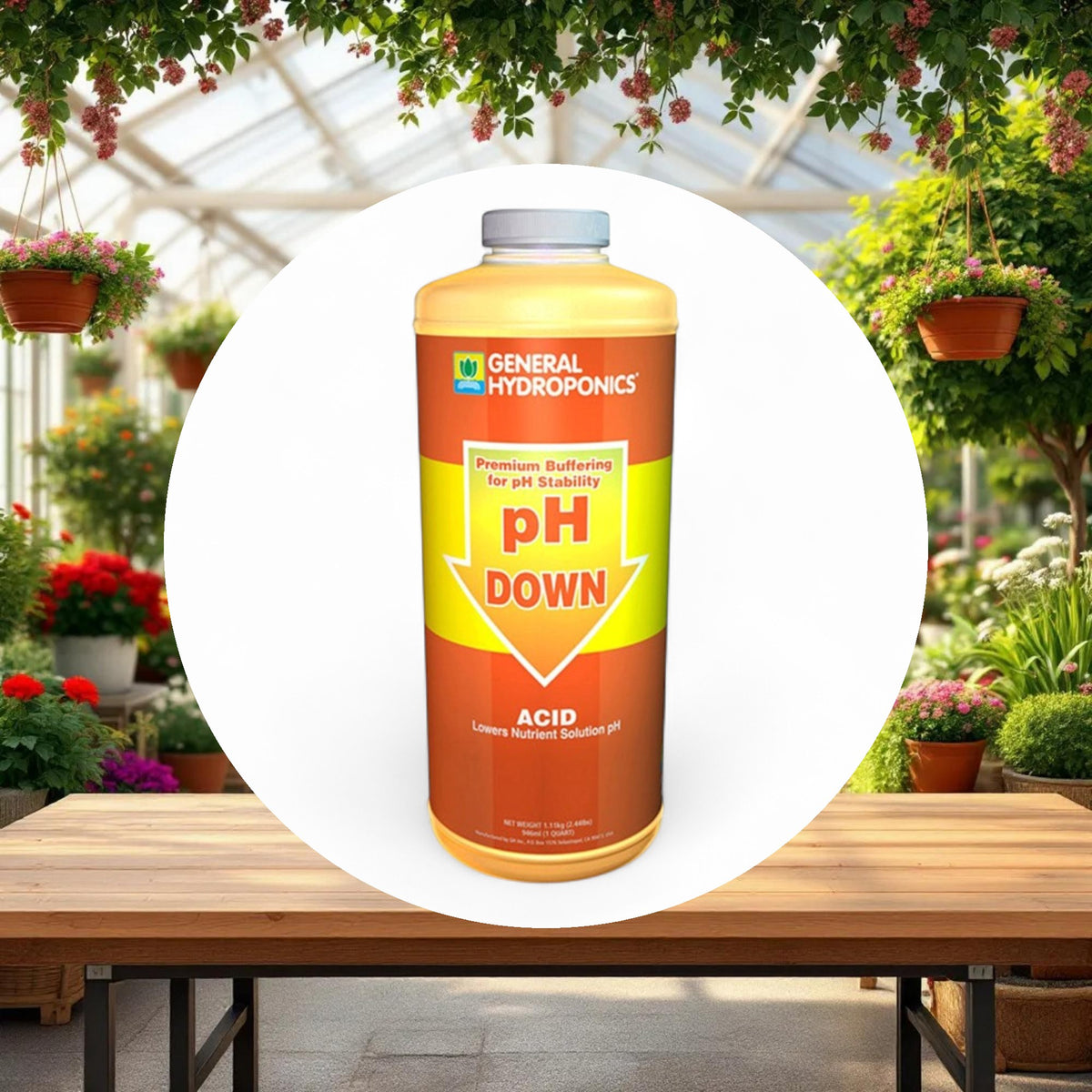 General Hydroponics pH Down 1 Quart - Image 4