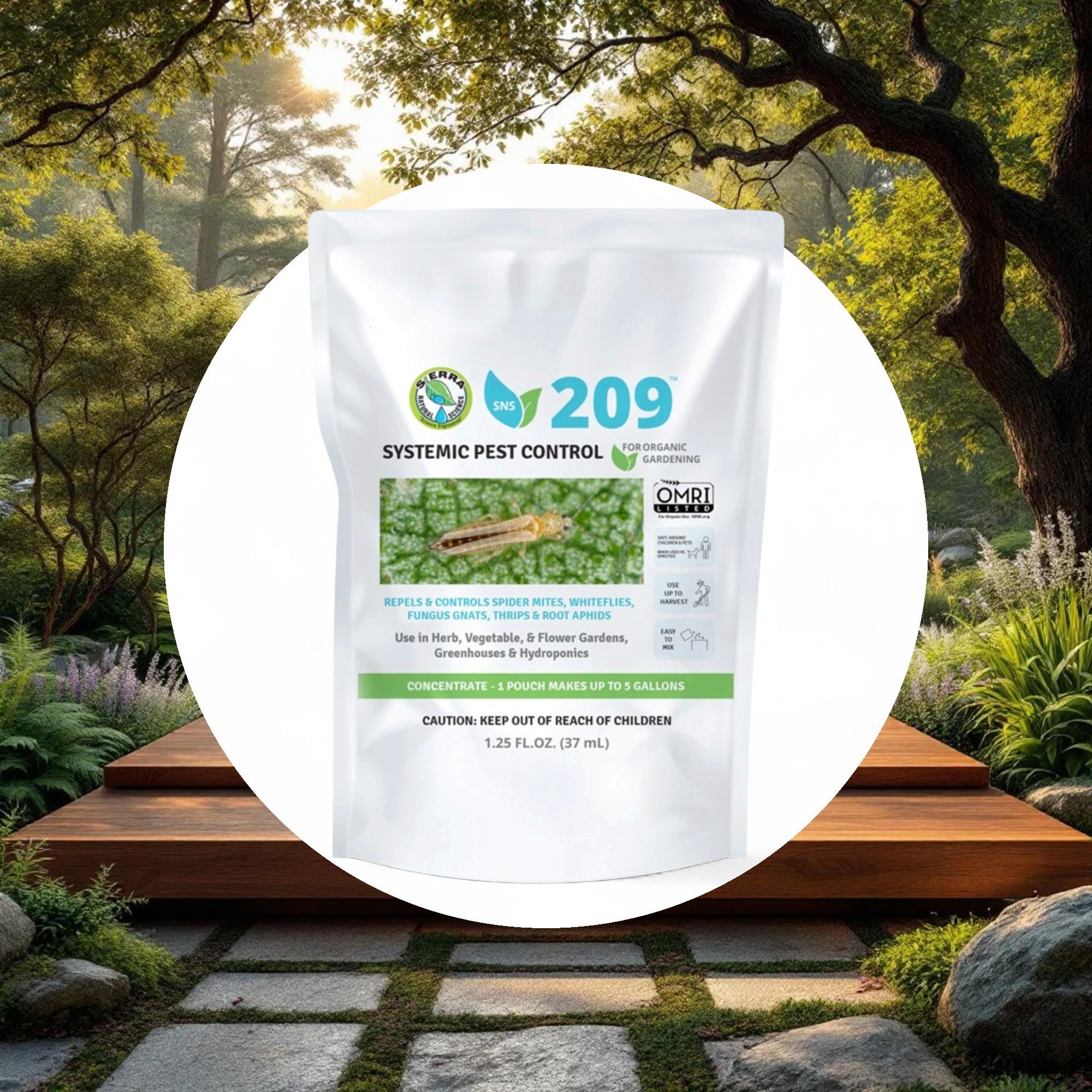 SNS 209 Systemic Pest Control Pouch 1.25 fl oz (10pcs/Pack) - Image 5