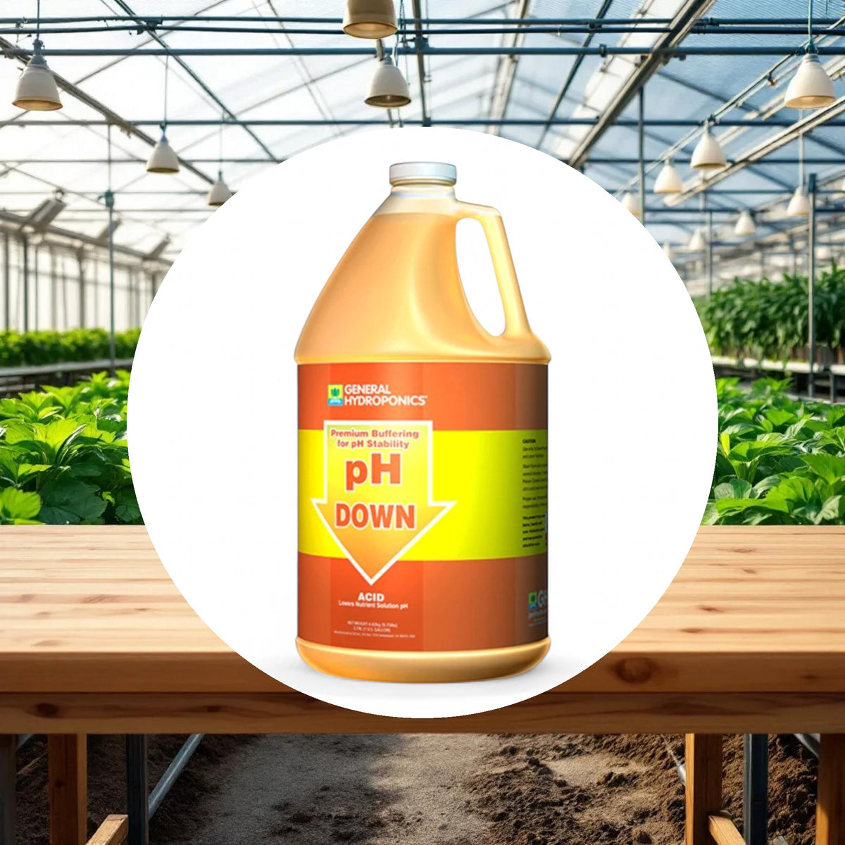 General Hydroponics pH Down 1 Gallon - Image 2