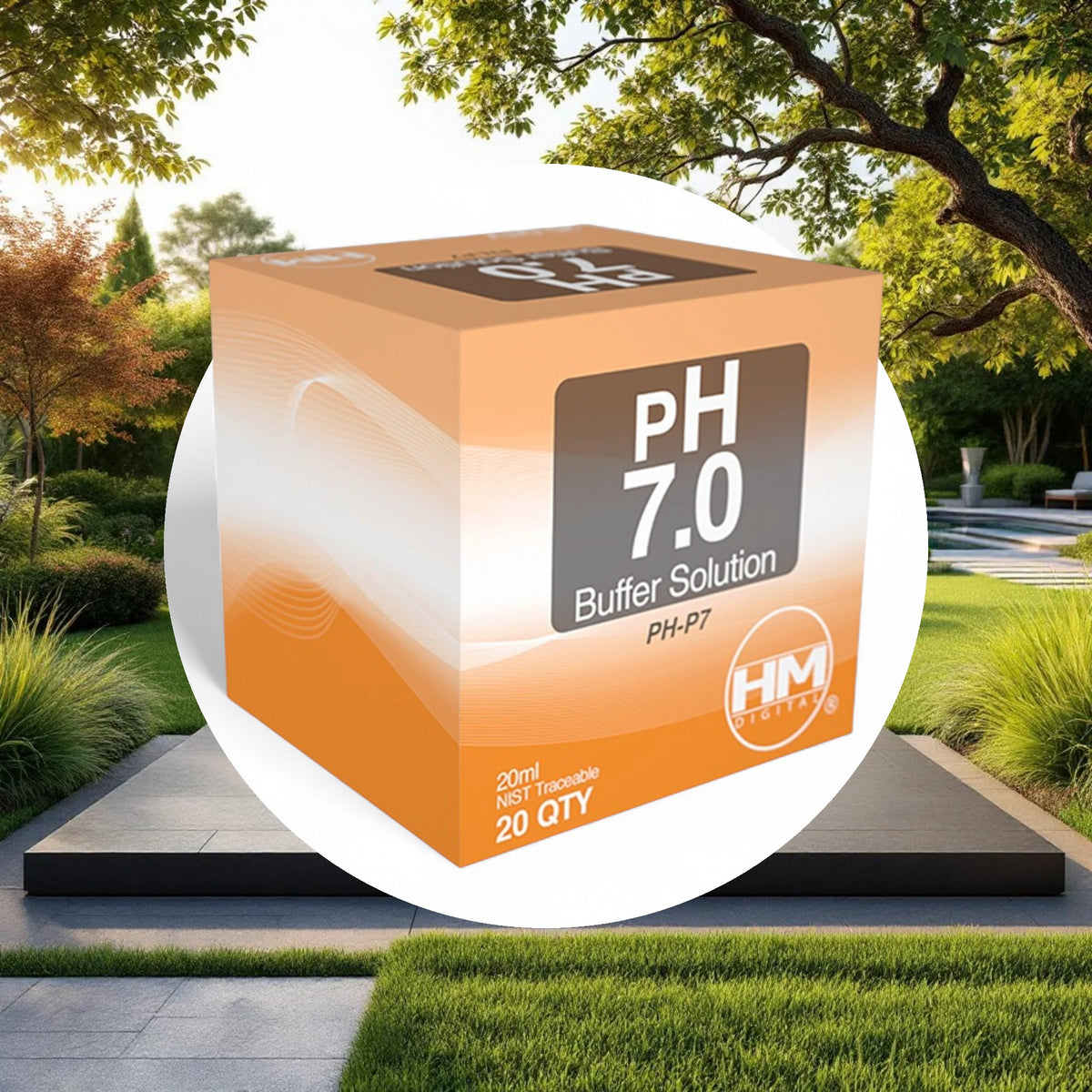HM Digital pH 7.0 buffer solution - 20 packets of 20 ml - Image 4