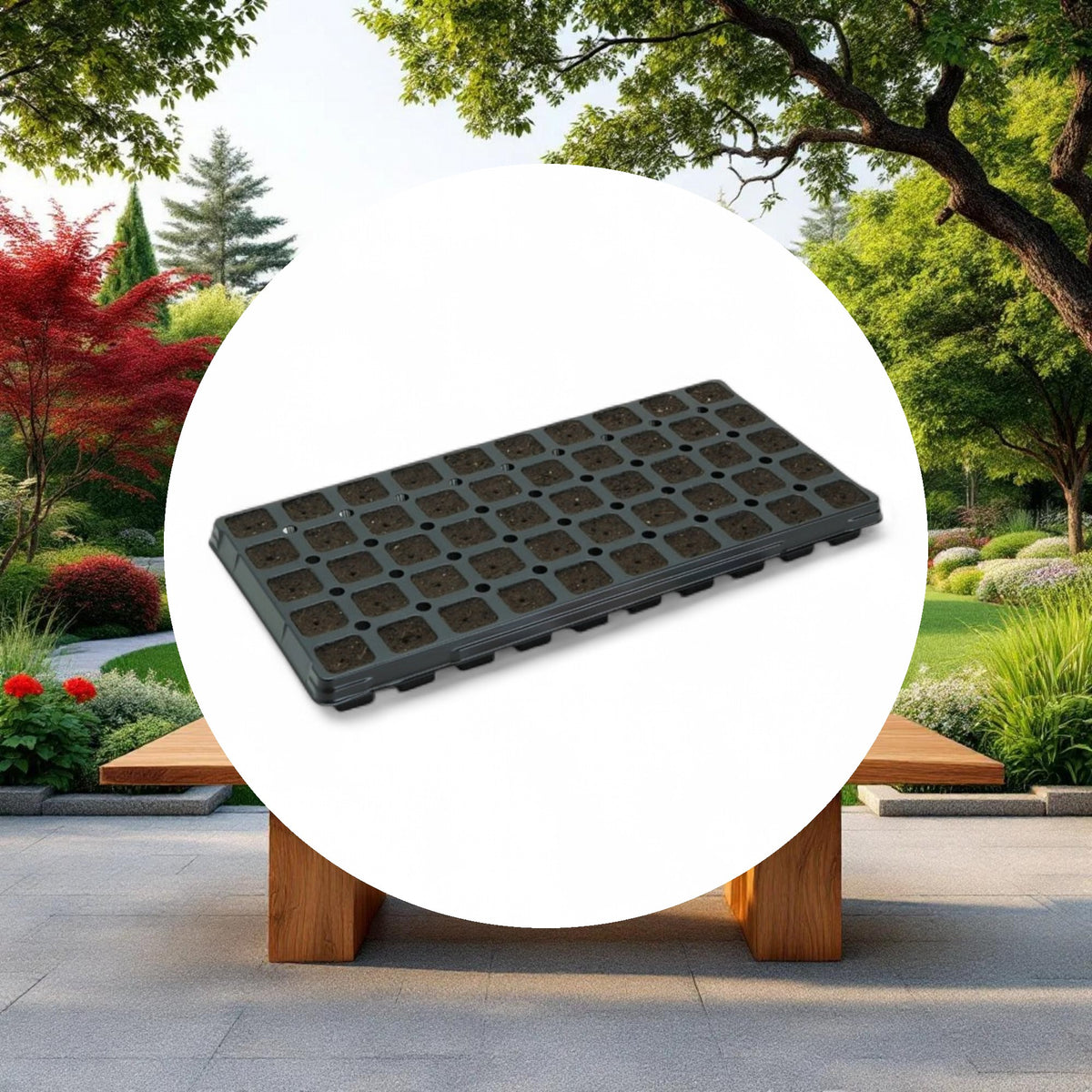 Speedy Root 50 Cell Plant Starter Tray w/ Media - Image 4
