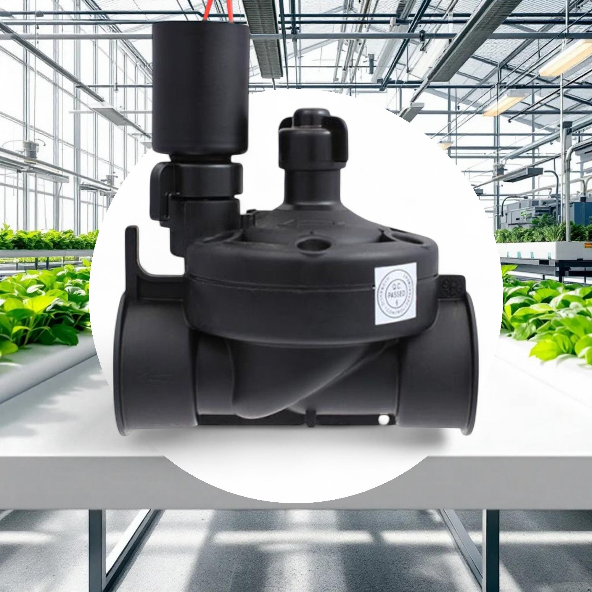 Netafim 3/4in Series 80 2-Way Electric Globe Valve .01-26GPM 24VAC - Image 3