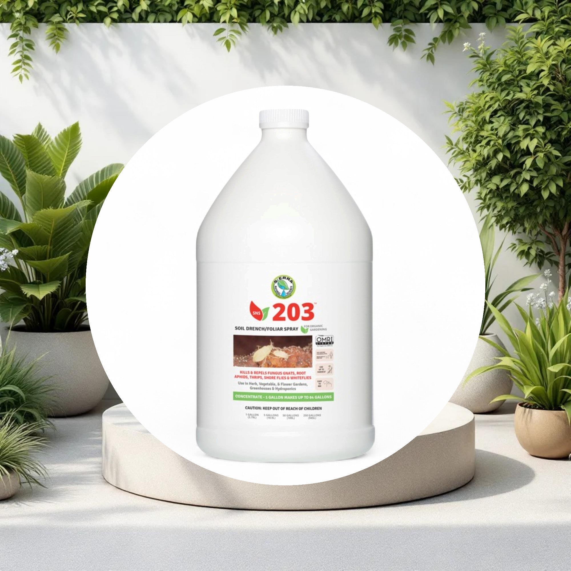 SNS 203 Soil Drench & Foliar Spray 1 Gallon - Image 2