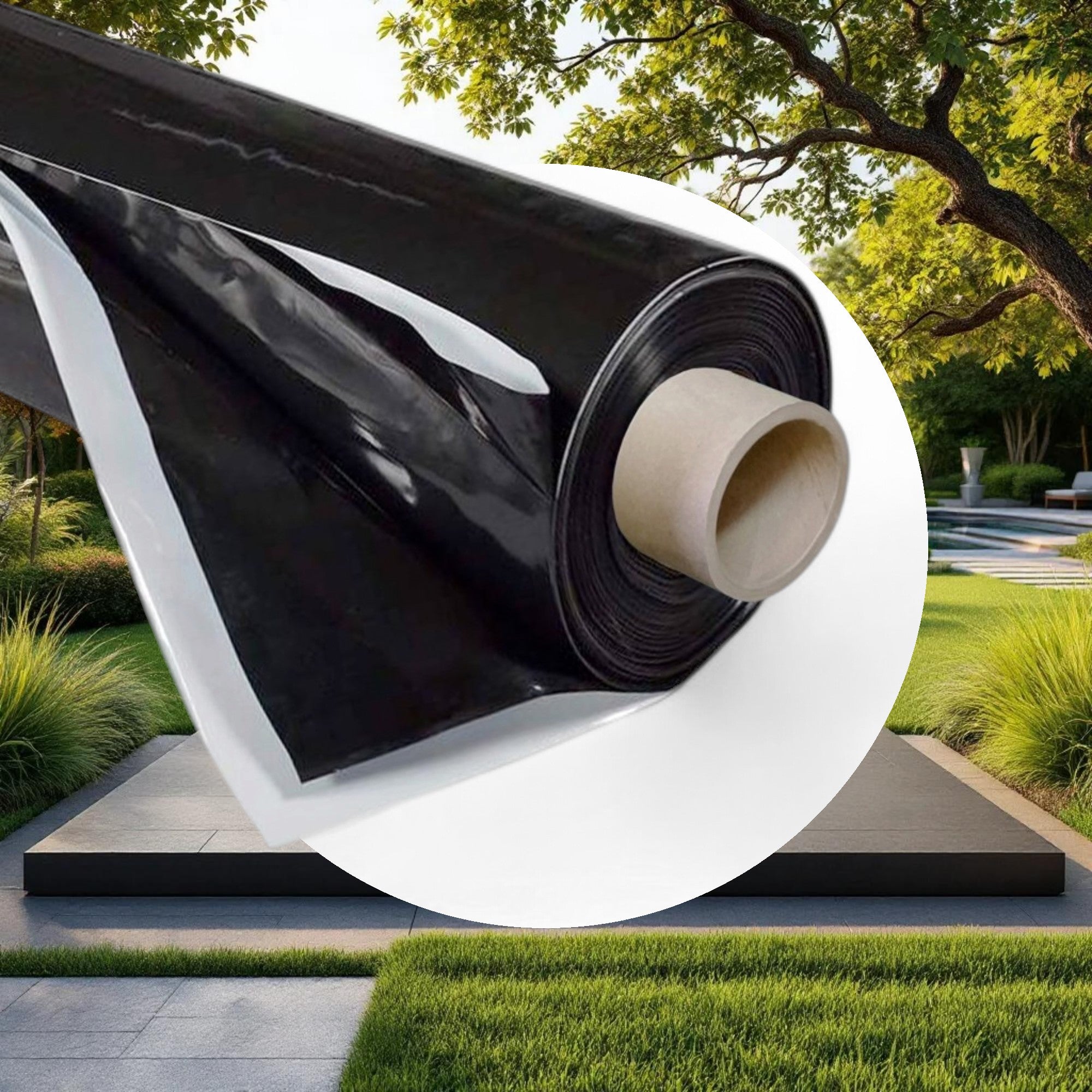 Light Dep Blackout Film 6mil UV 48ft x 150ft - Image 4