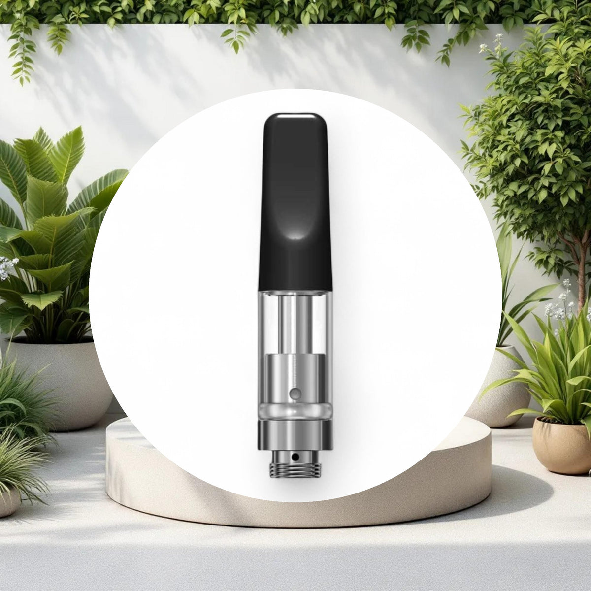 .5ml Black Ceramic Cartridge w/ 1.6mm inlet (100-pack) - Image 2