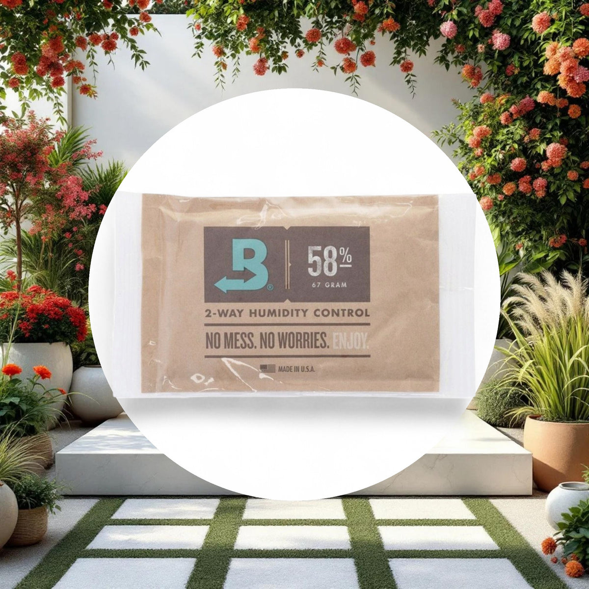 Boveda 2-Way Humidity Control Pack 58% 67g Individually Wrapped (12 Pack) - Image 2