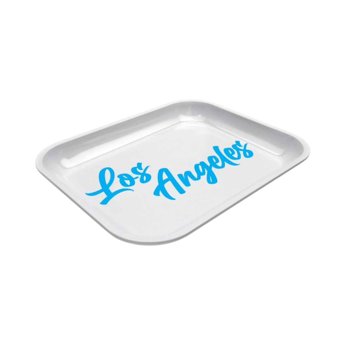 Large Dope Trays x Los Angeles - white background blue logo