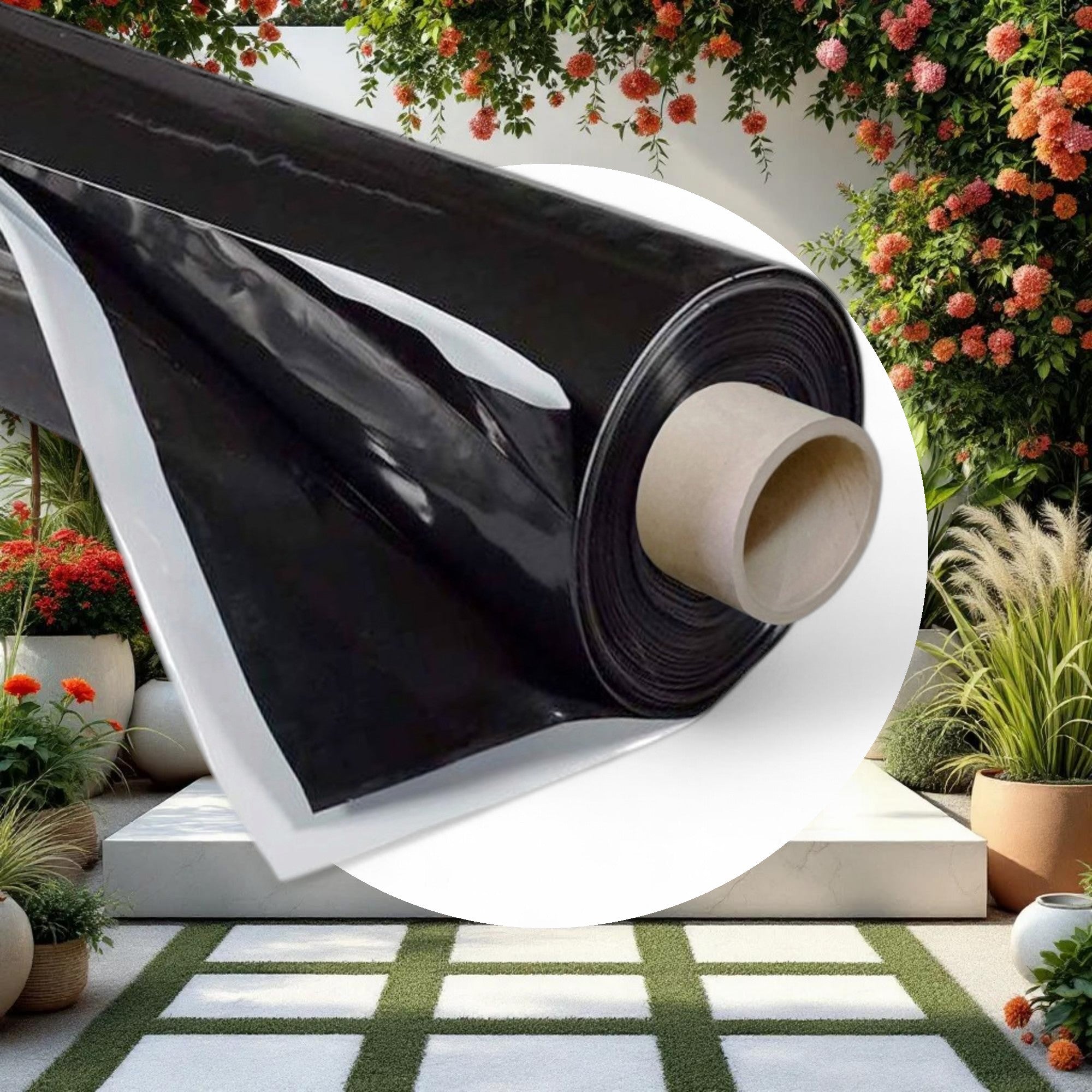 Light Dep Blackout Film 6mil UV 48ft x 100ft - Image 2