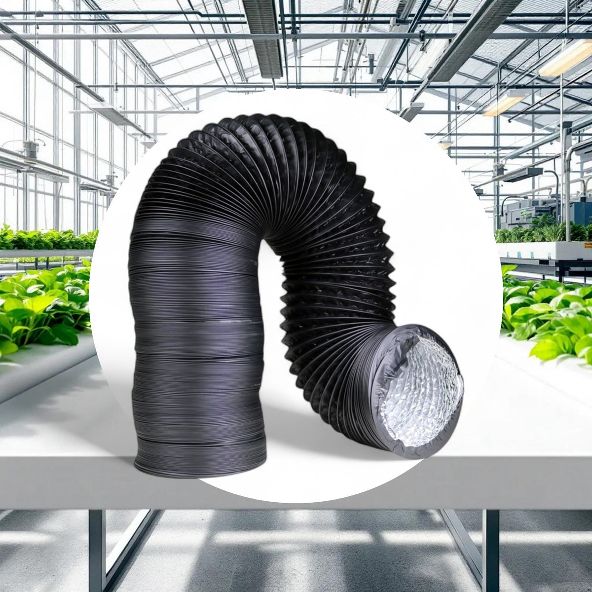 Light-Proof Black Duct 4in x 25ft - Image 3