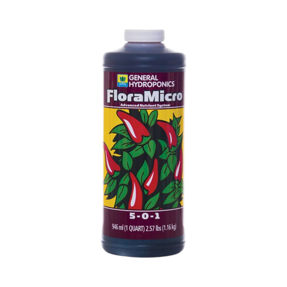 General Hydroponics FloraMicro 1 Quart