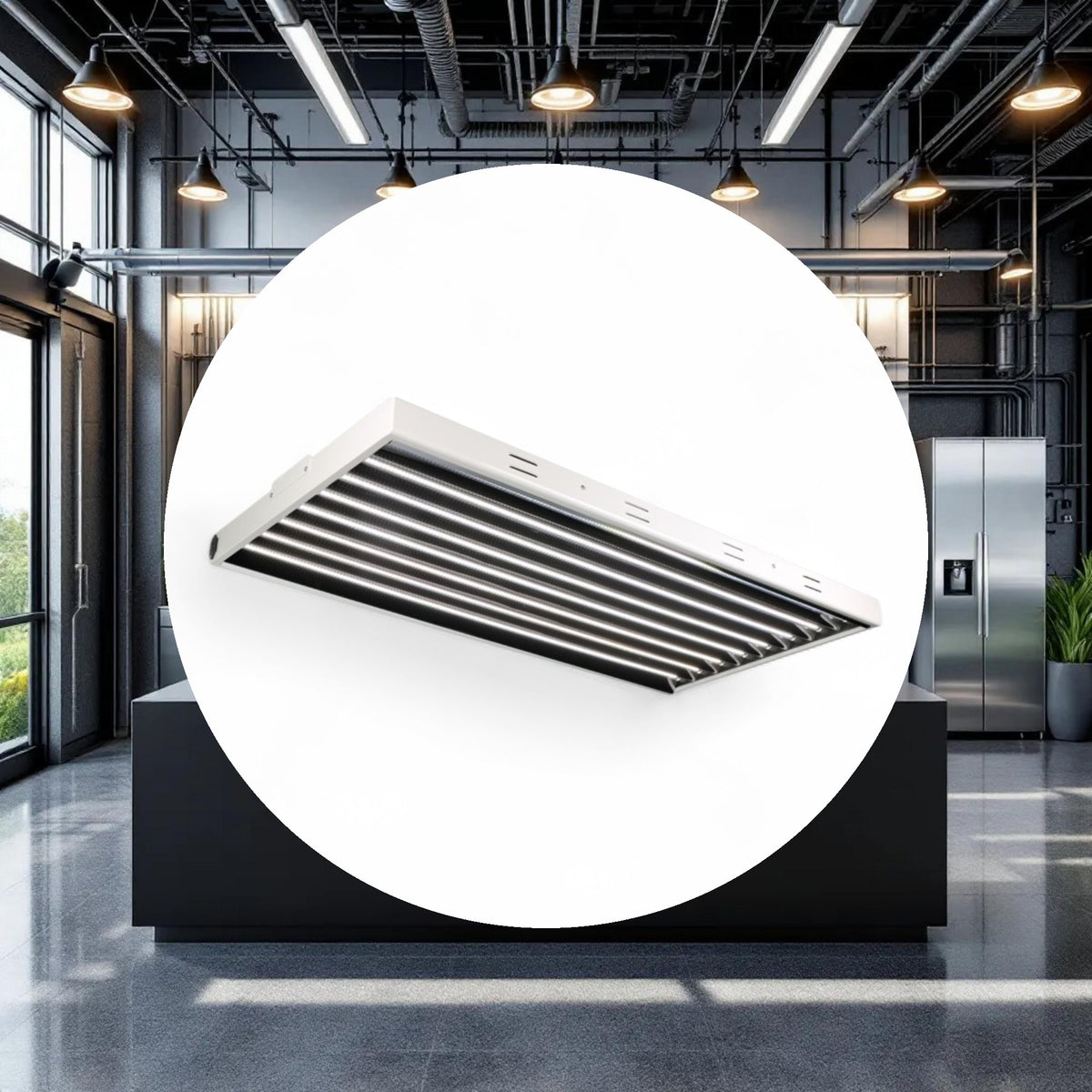 Lightech T5 LED Fixture 4ft 4 Bulb 5500k 120v - Image 3