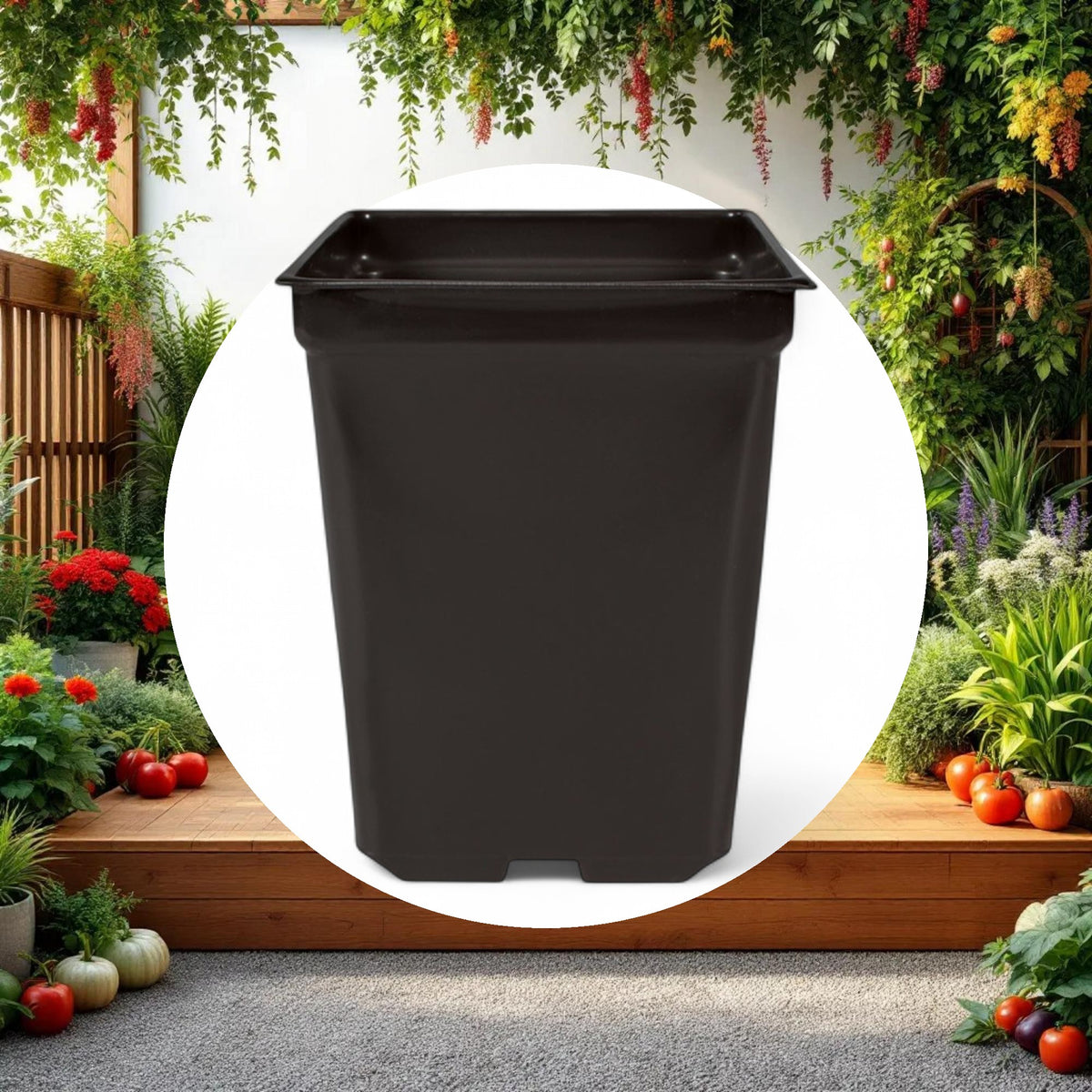 Square Pot 2qt 5.5in x 5.5in x 6in - Image 4