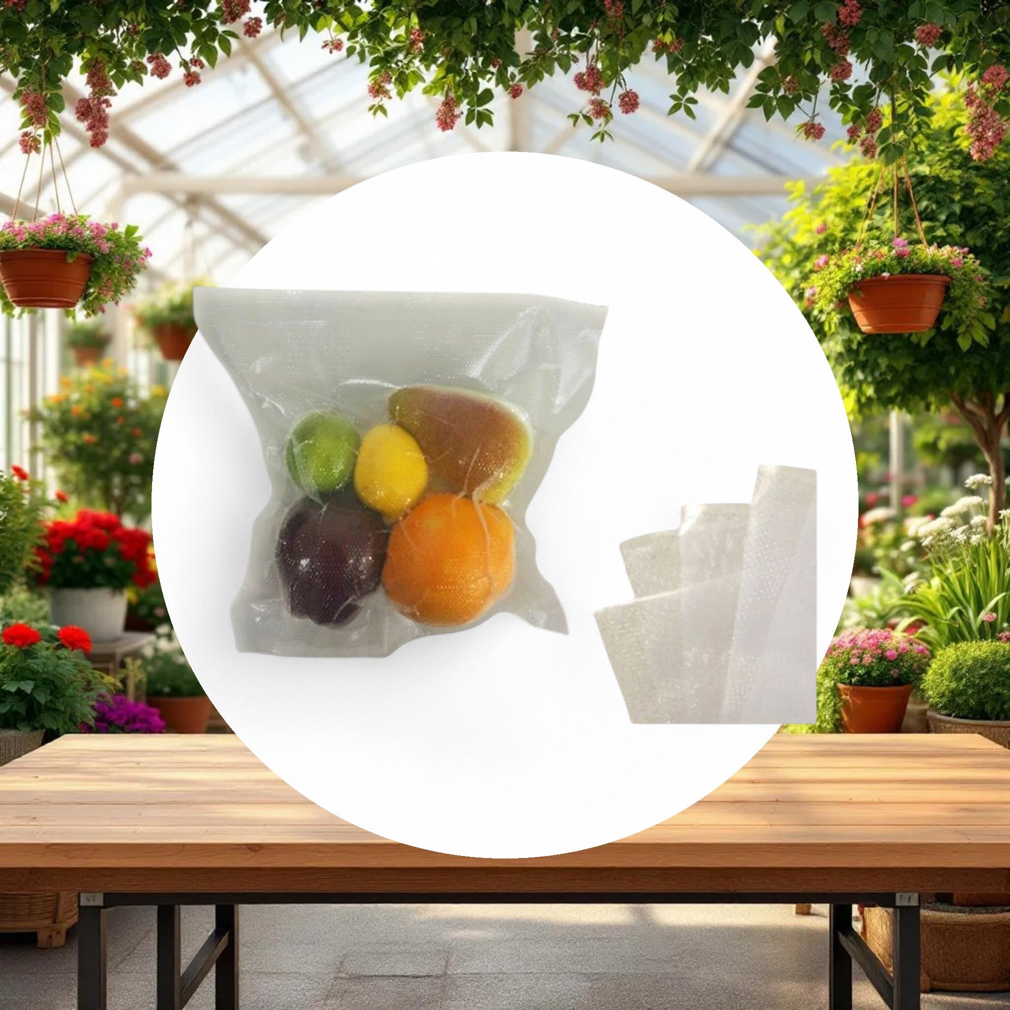NatureVAC 11"x24" Precut Vacuum Seal Bags All Clear (50-pack) - Image 3