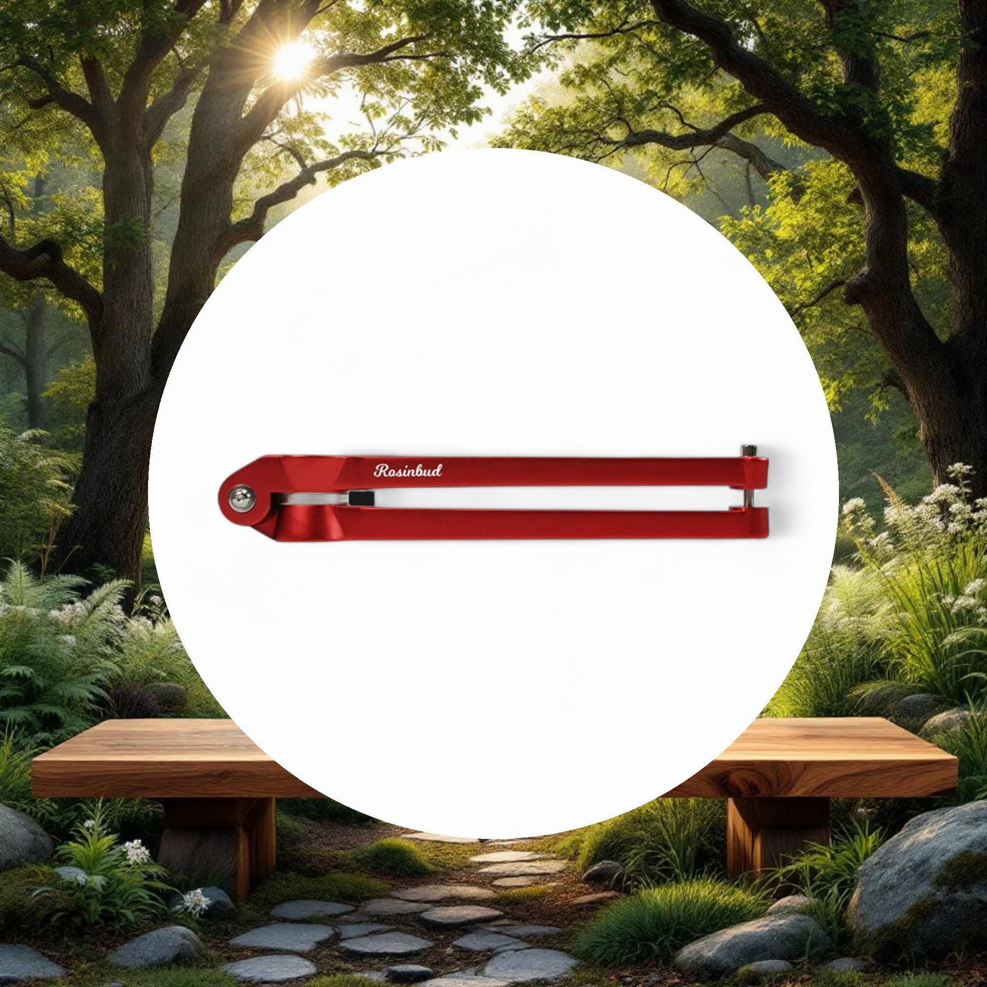 Rosinbud M1 All-In-One Portable Rosin Press & Oil Infuser (Red) - Image 5